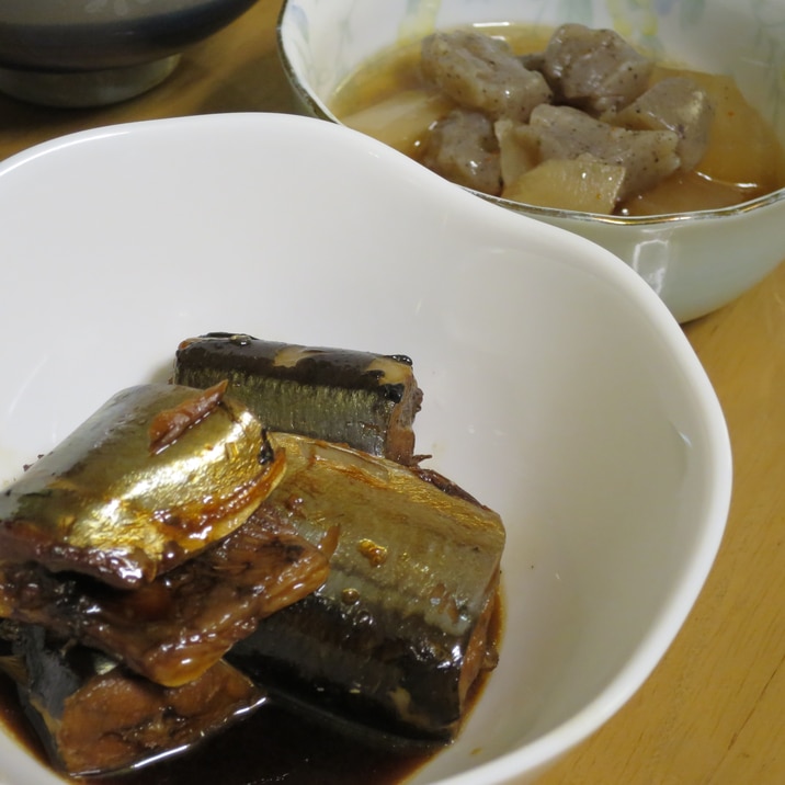 圧力鍋で簡単に作ろう秋刀魚の煮付